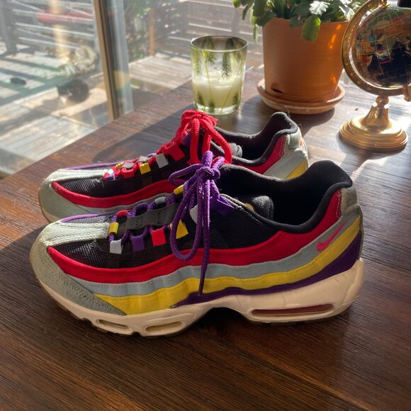 Nike Airmax 95 SP Multicolor - US Womens size 9 - No box - Picture 5 of 8